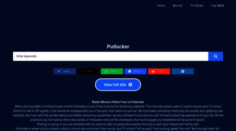 Putlocker321 : Putlocker: Watch Movies & TV Shows Full Online.